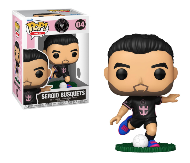 Funko POP MLS: Inter Miami - Sergio Busquets (away) - 1343347 - zdjęcie